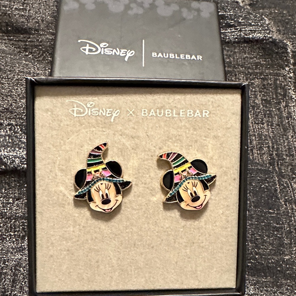 BaubleBar Disney Minnie Mouse Witch Hat Earrings
